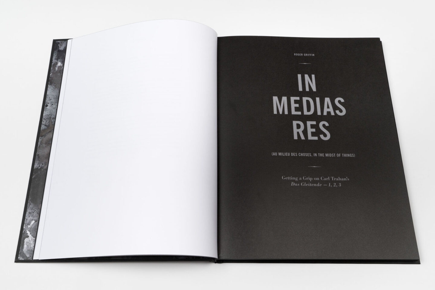 Carl Trahan. Das Gleitende 1, 2, 3 — Éditions CT— 2020